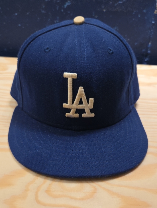 New Era Other - New Era Los Angeles Dodgers Blue Fitted Baseball Hat (7 1/2)